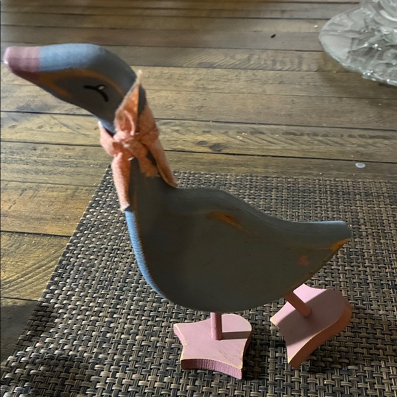 Other - Charming Wooden Goose Decor. Ventige